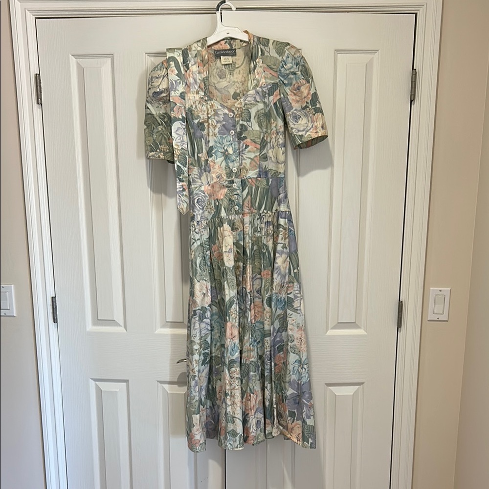 Floral Print Women's Dress Carol Anderson